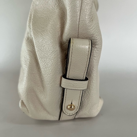 Coach Pebble Leather Lenox Satchel Crossbody - Chalk - Picture 6 of 14